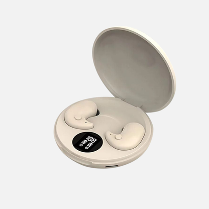 Noise Cancelling Earbuds - Wireless Sleep In Ear Headphones with Charging Case