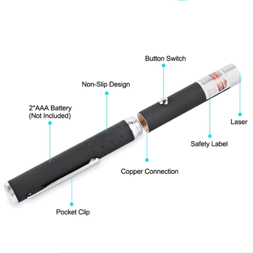 Laser Pointer for Stargazing, Presentations & Pets