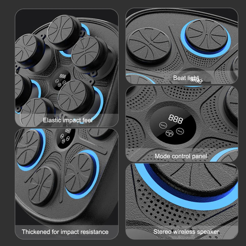 Smart Boxing Pad Trainer For Home Gym With Boxing Gloves