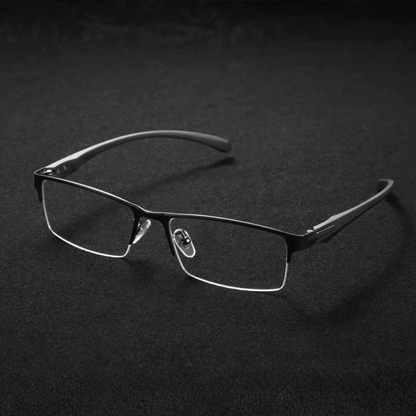 Blue Light Glasses Titanium Frame Anti Glare Screen Fatigue Eyewear