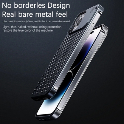 Phone Case Metal Vent Aluminum Alloy for iPhone 13 and 14