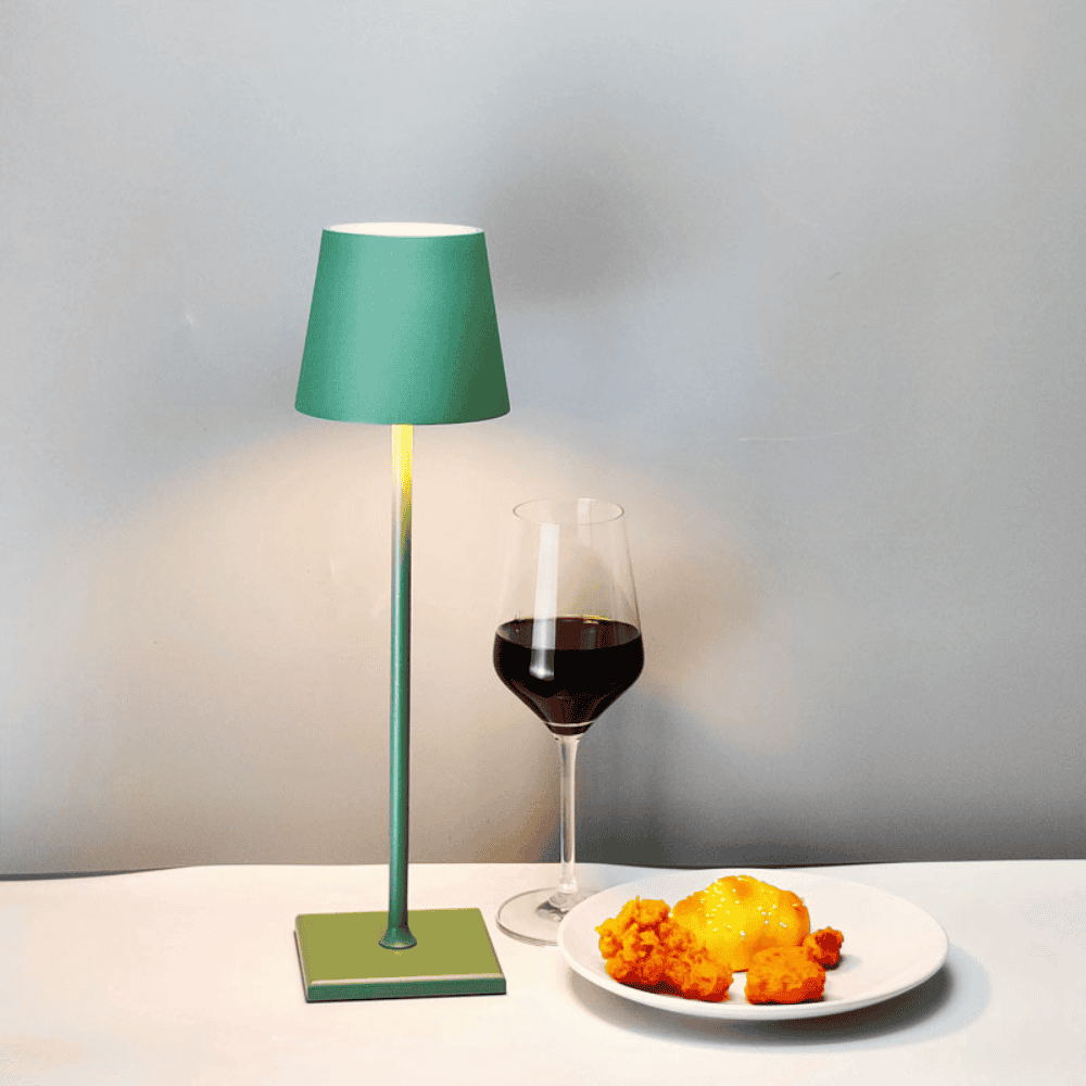 Scandinavian Modern LED Wireless Table Lamp - Rechargeable & Cordless