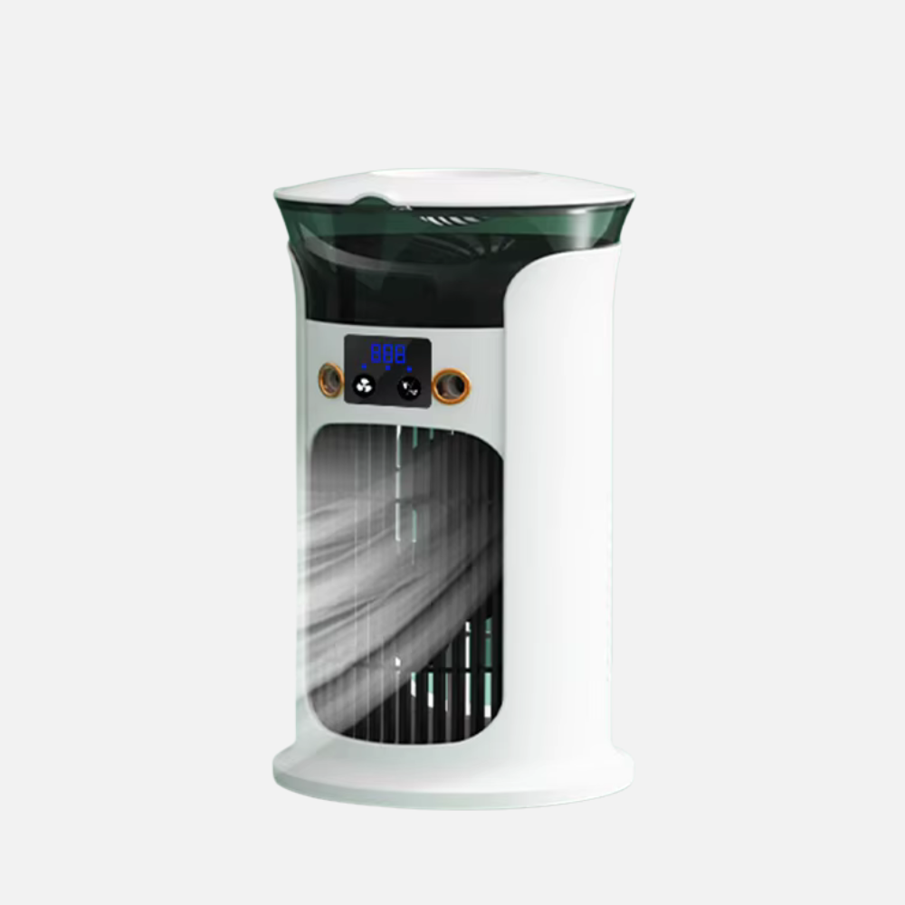 Portable Fan for Desk with 180 Degree Air Flow and Ice Mist