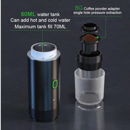 Portable Espresso Machine - Universally Compatible
