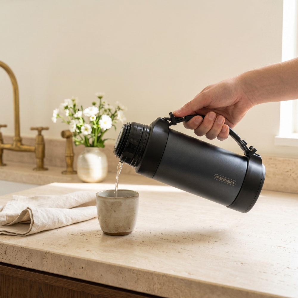 Insulated Drinkware 51oz Double-Walled Vacuum Sealed Travel Thermos