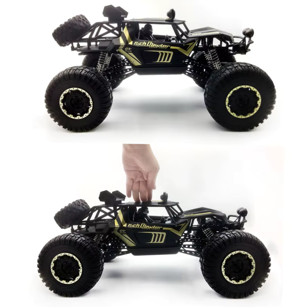 RC Car 1:12 Scale 4WD All-Terrain Metal Alloy Remote Control Truck