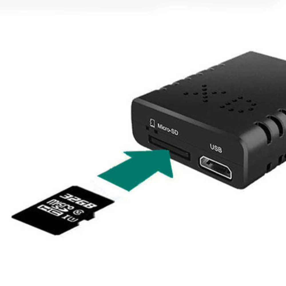 Micro HD Video Camera with Audio, Motion Detection, Night Vision & Loop Recording