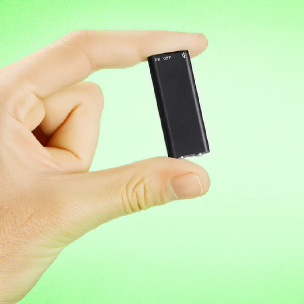 Audio Voice Recorder with 32GB Storage, 96 Hour Battery and MP3 Player