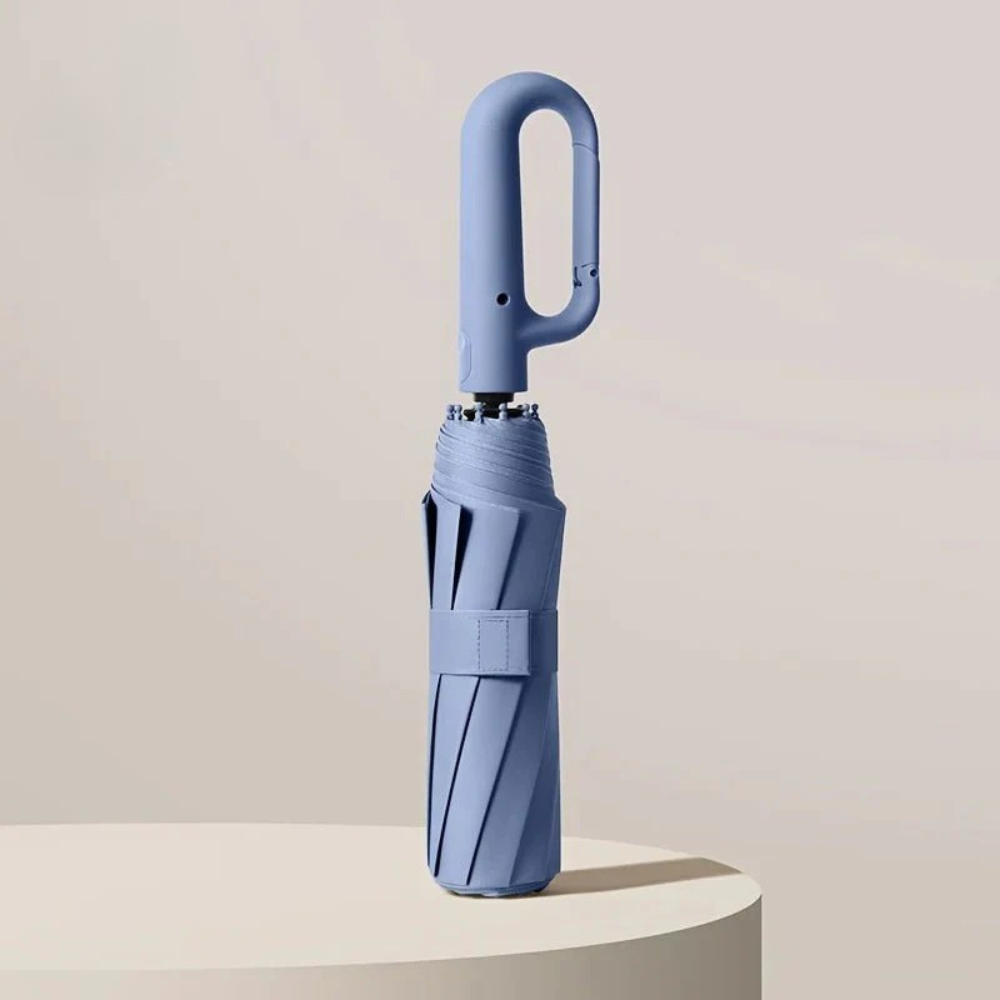 Repel Windproof Travel Umbrella with 10 Rib Frame and Hook Handle