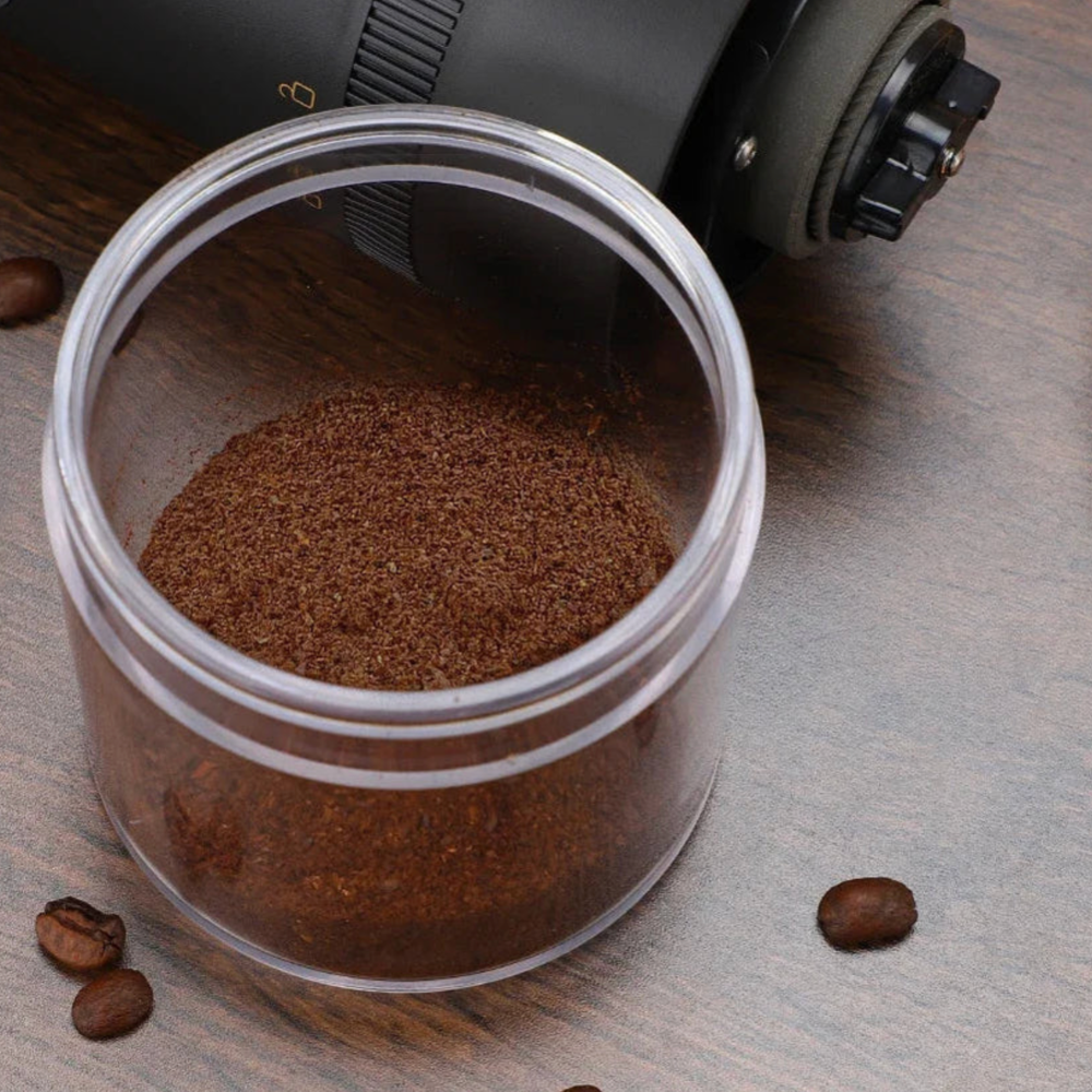 Electric Coffee Grinder Portable Type C Rechargeable Ceramic Burr Mill