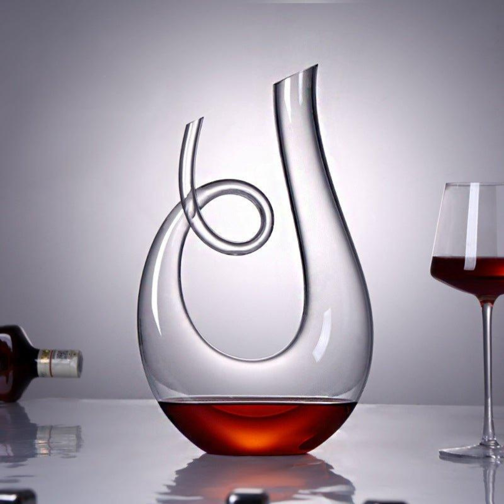 Abstract Style Wine Decanter - Abstract Shaped Wine Decanter