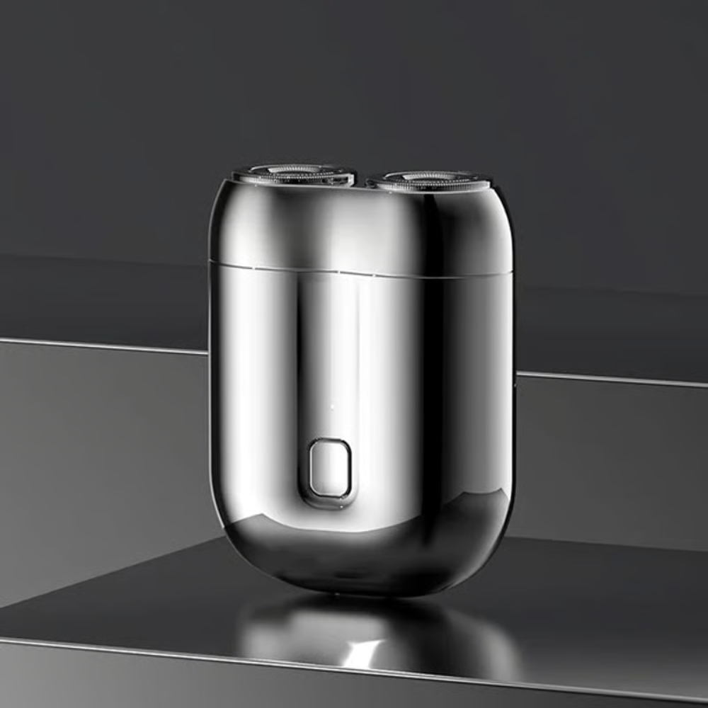 Portable Double Head Electric Shaver - Pocket size