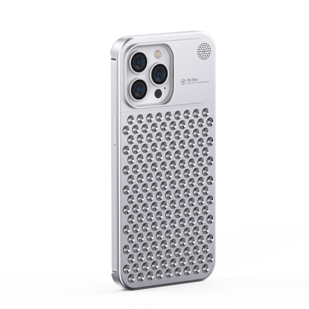 Phone Case Metal Vent Aluminum Alloy for iPhone 13 and 14