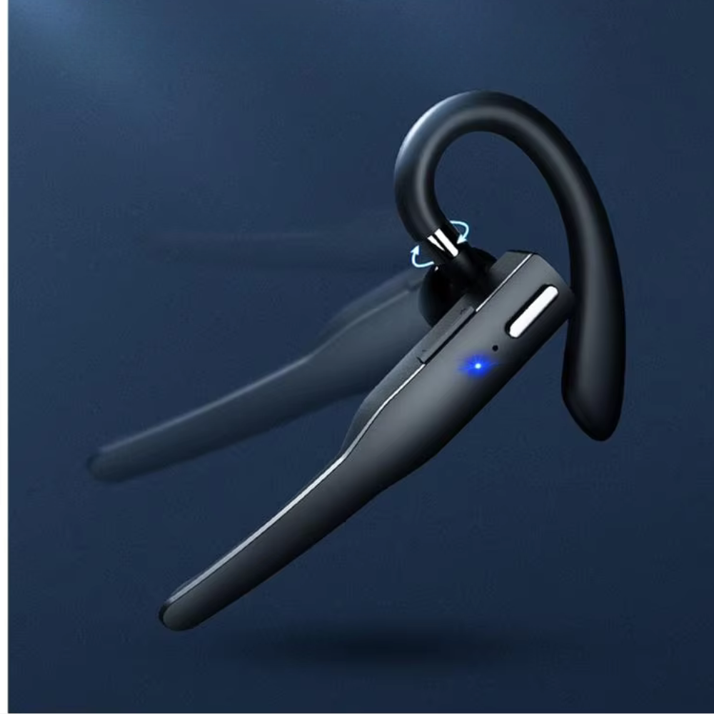 Wireless Headset, Dual Mic Bluetooth 5.1 Noise Cancelling Earphone