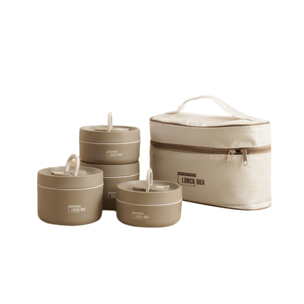 Insulated Lunch Box, Stainless Steel Double Wall Thermal Food Container