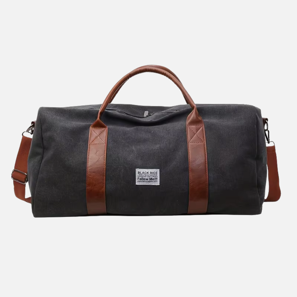 Canvas Duffle Bag Large Capacity Travel Gear and Gym Storage Organizer