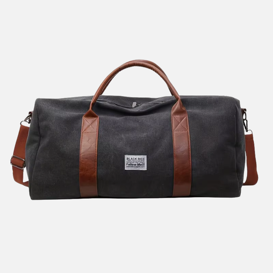 Canvas Duffle Bag Large Capacity Travel Gear and Gym Storage Organizer