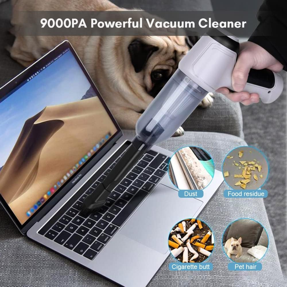 Handheld Portable Cordless Vacuum Cleaner - Bagless & Multi-purpose