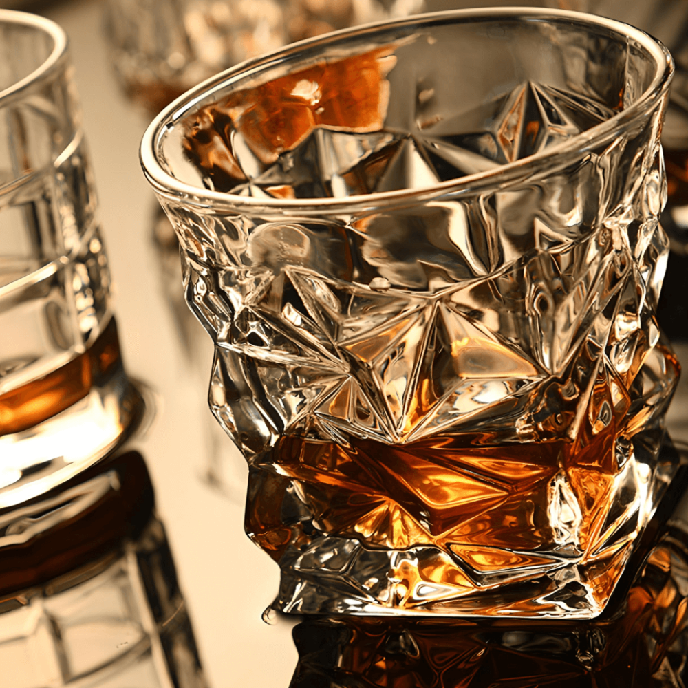 Shard Whiskey Glass - Gift Set of 2, 4 or 6