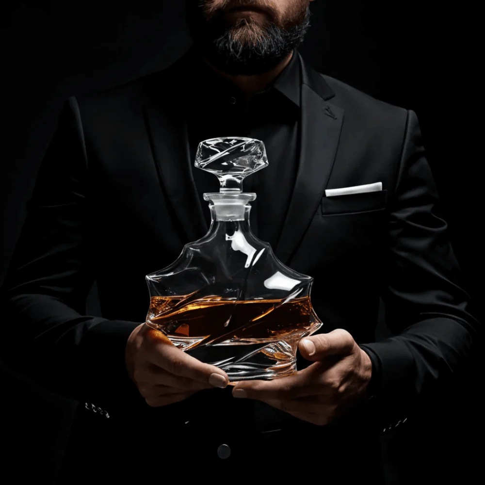 Asuka Crystal Whisky Decanter