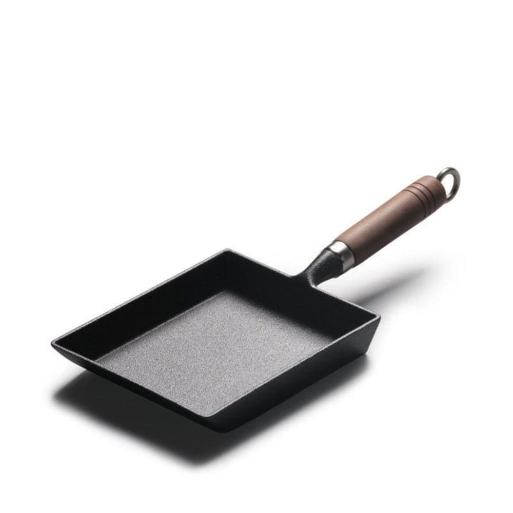 Cast Iron Skillet Pan Rectangular Japanese Tamagoyaki Egg Maker