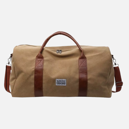 Canvas Duffle Bag Large Capacity Travel Gear and Gym Storage Organizer