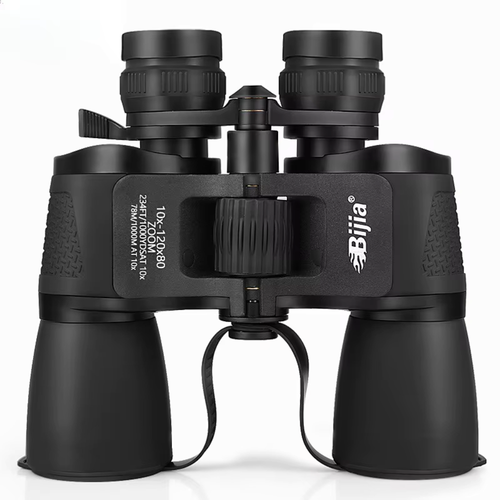 Binoculars with 8-24x Zoom Porro Prism Lens and 50mm Objective Glass