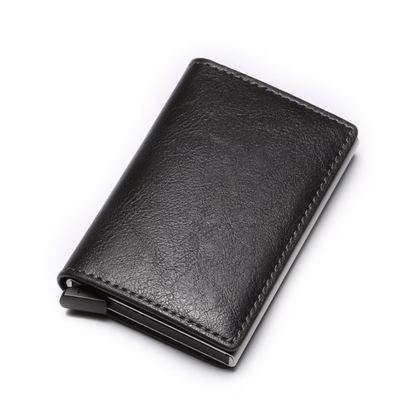 Wallet Card Holder RFID Blocking Aluminum Slim Minimalist Credit Pocket