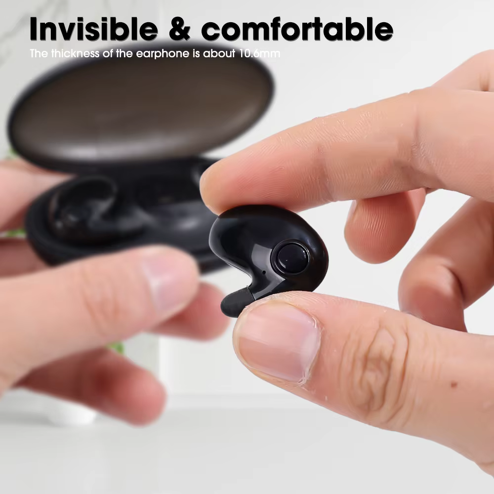 Noise Cancelling Earbuds, Wireless Bluetooth Earphones For Comfortable Sleep