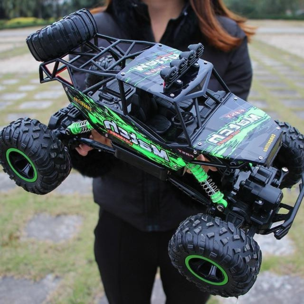 RC Monster Truck Rock Crawler 4x4, Remote Control Car With 50m Range