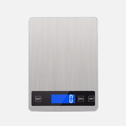 Digital Kitchen Scale 15kg High Capacity Rechargeable USB 1g Precision