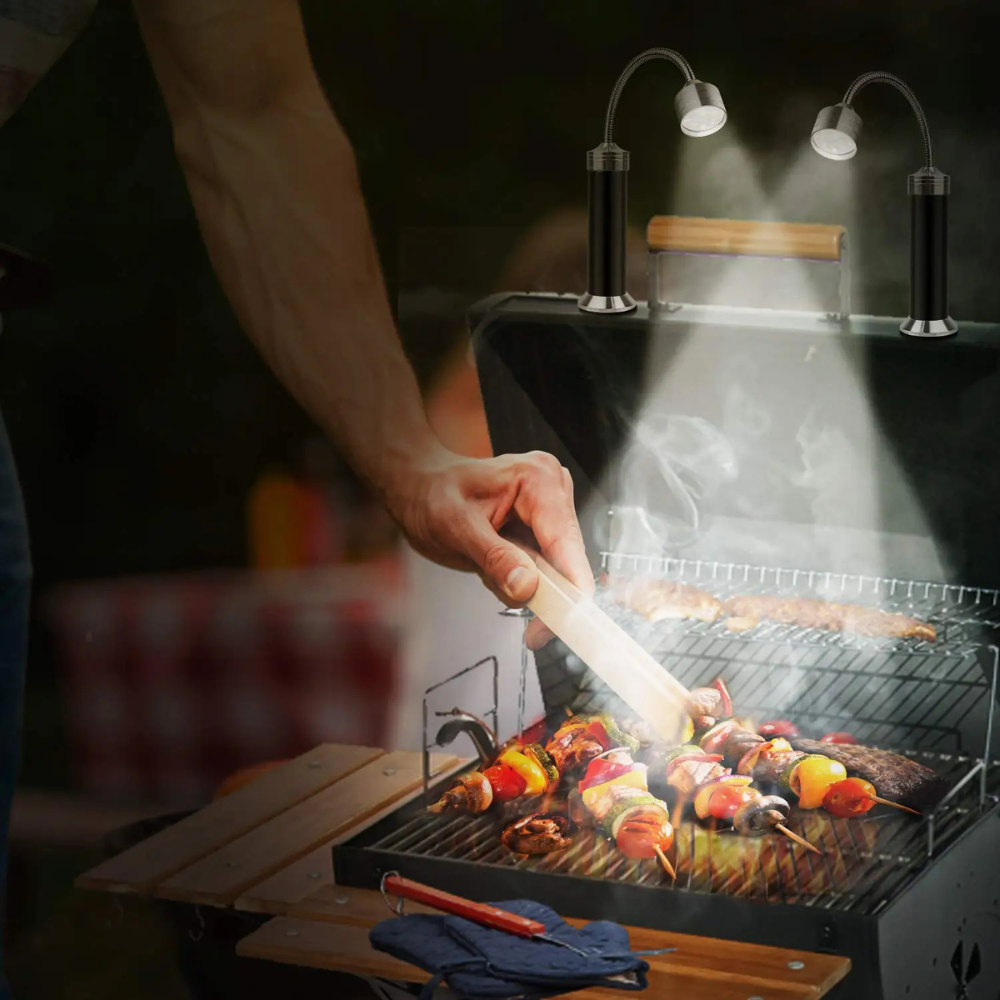 Magnetic BBQ LED Grill Torch - Hands-free Light