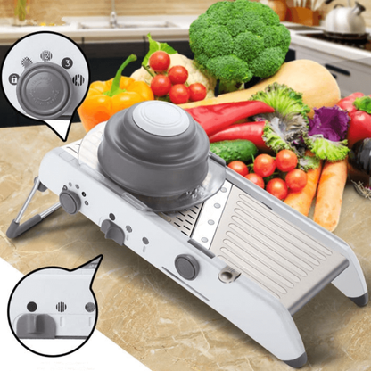 Benriner Mandoline Slicer 18 in 1 Adjustable Stainless Steel Food Cutter