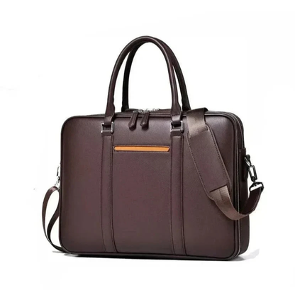 Briefcase Organizer with Laptop Compartment and Crossbody Shoulder Strap