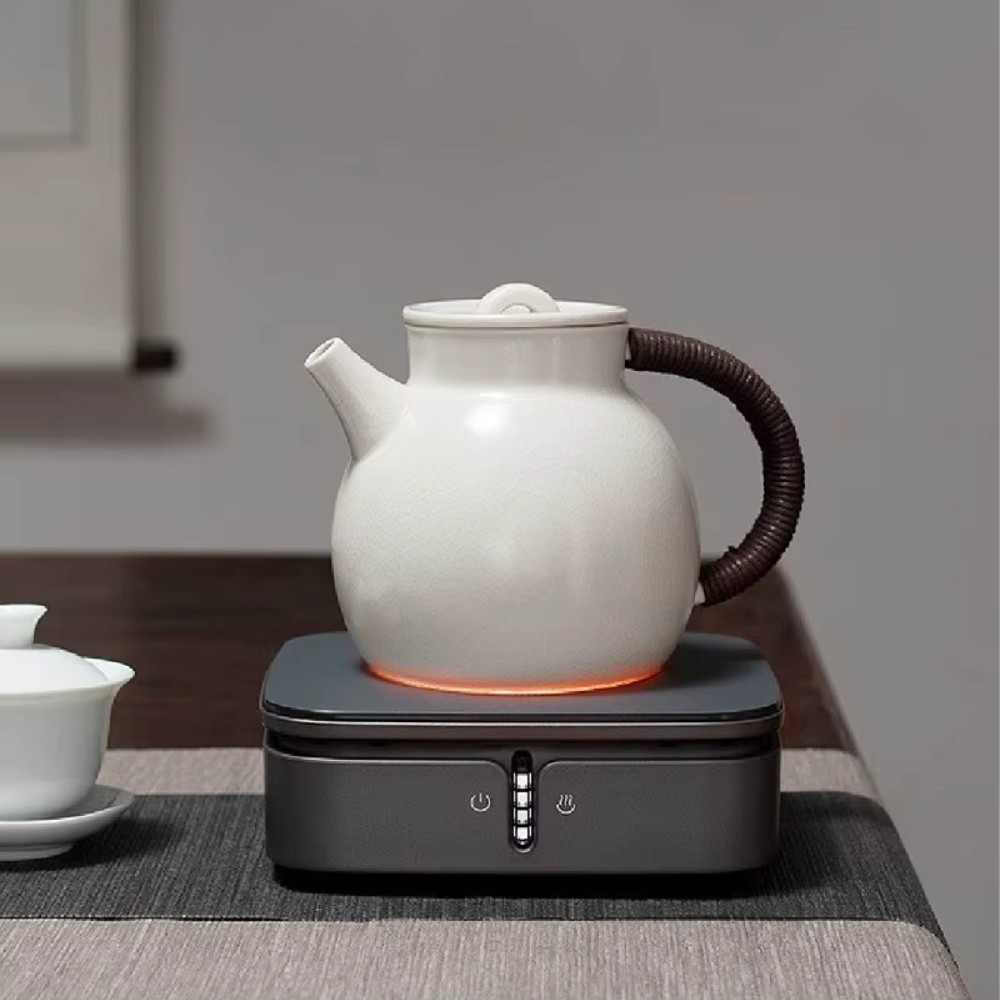 Electric Ceramic Hot Plate, Boiling Water Heater For Tea, Coffee & Hot Beverages