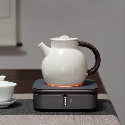 Electric Ceramic Hot Plate, Boiling Water Heater For Tea, Coffee & Hot Beverages