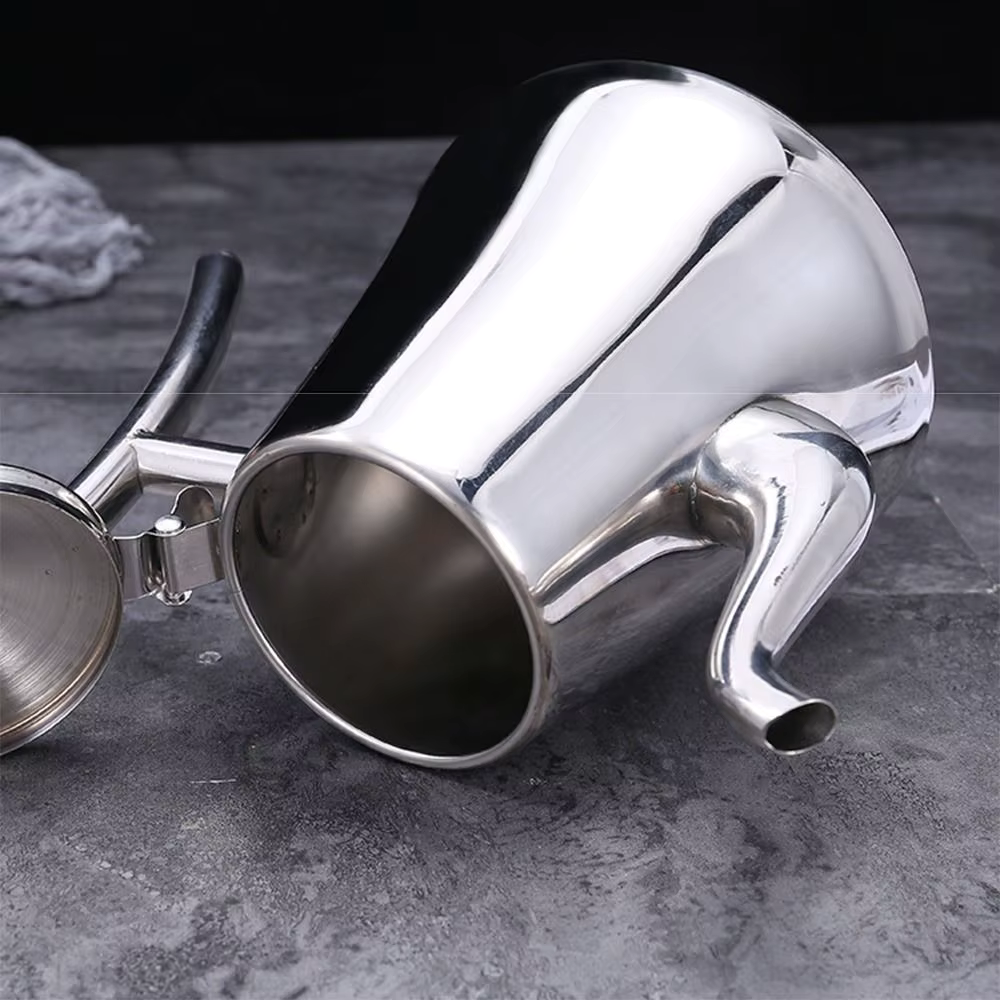 Stainless Steel Teapot With Filter, Induction Tea Kettle Cooker With Stainless Steel Lid