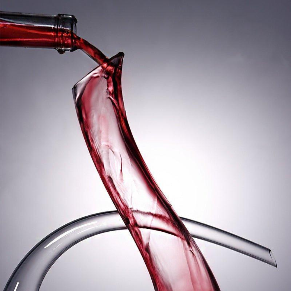 Abstract Style Wine Decanter - Abstract Shaped Wine Decanter