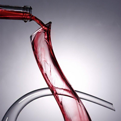 Abstract Style Wine Decanter - Abstract Shaped Wine Decanter