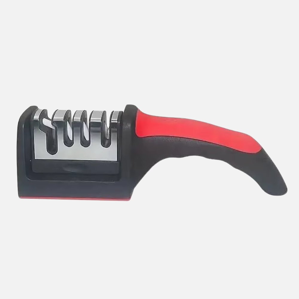 Knife Sharpener 4 in 1 Manual Tool for Kitchen Knives and Scissors