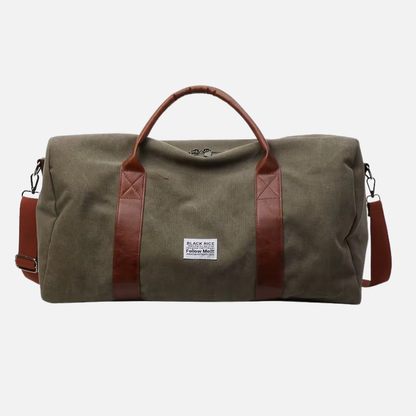 Canvas Duffle Bag Large Capacity Travel Gear and Gym Storage Organizer