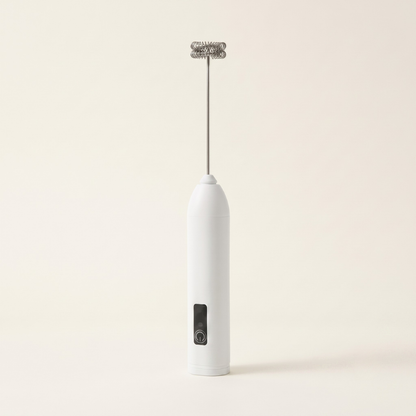 Milk Frother with Three Speed Motor and Detachable Stainless Steel Whisk