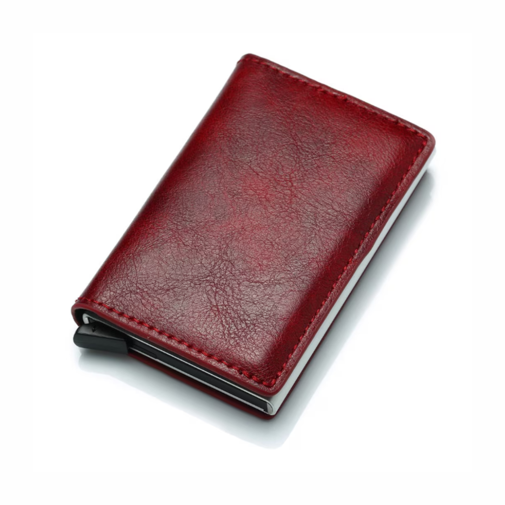 Wallet Card Holder RFID Blocking Aluminum Slim Minimalist Credit Pocket