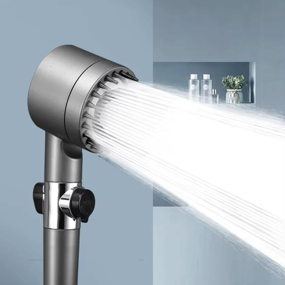 Handheld Shower Head With Filter - Three Spray Modes