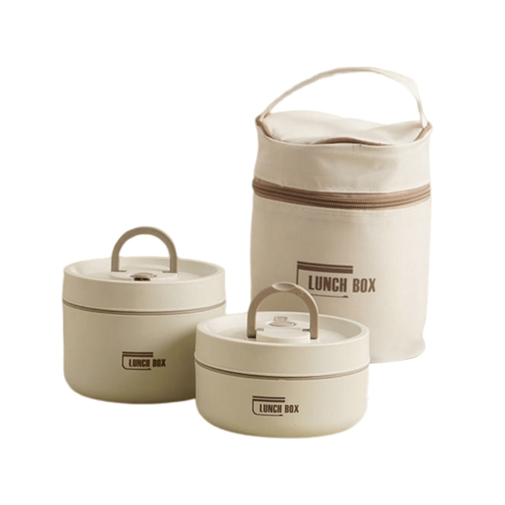 Insulated Lunch Box, Stainless Steel Double Wall Thermal Food Container