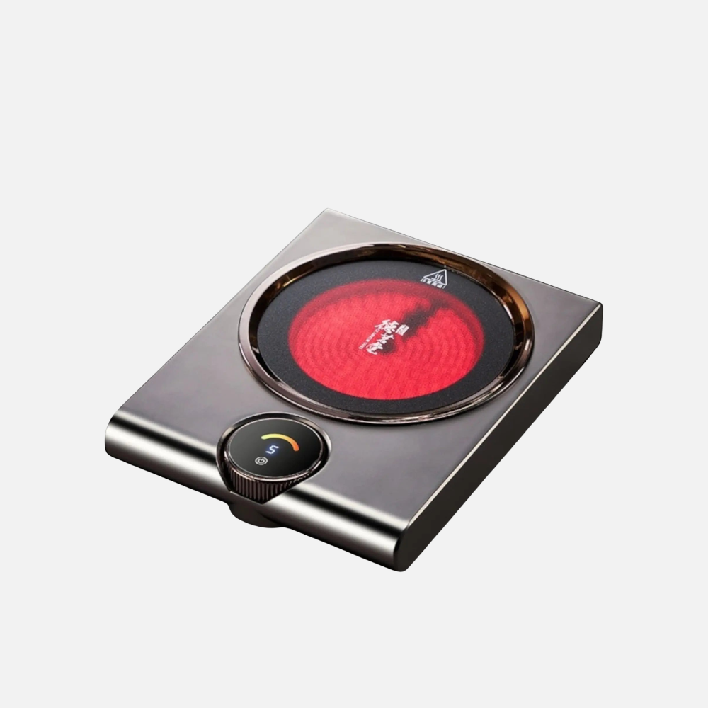 Portable Electric Ceramic Hot Plate - 1000W Power Boiling Water Heater