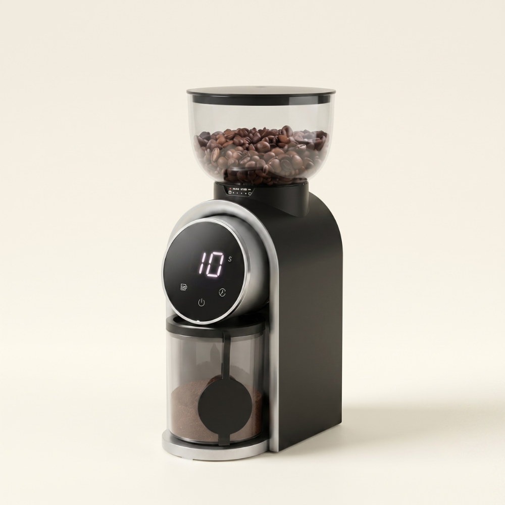 Conical Burr Grinder with Digital Touch Screen and 25 Grind Settings