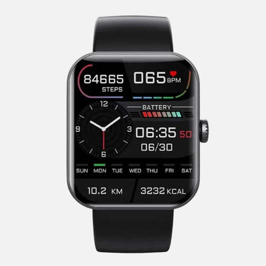 Mens Black Smartwatch - Sports & Health