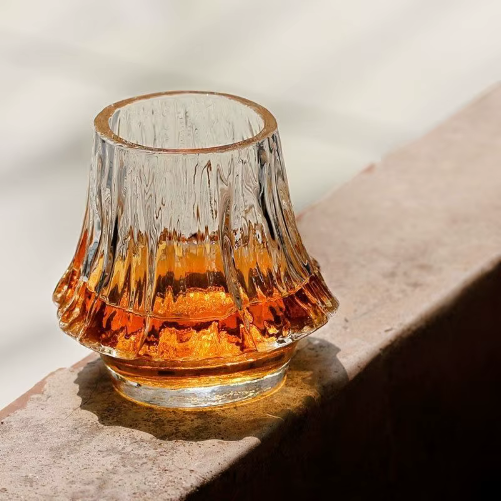 Volcano Whiskey Glass - Gift Set of 2, 4 Or 6