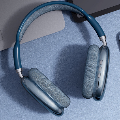 Wireless Noise Cancelling Headphones with Bluetooth and Tactile On-Ear Controls